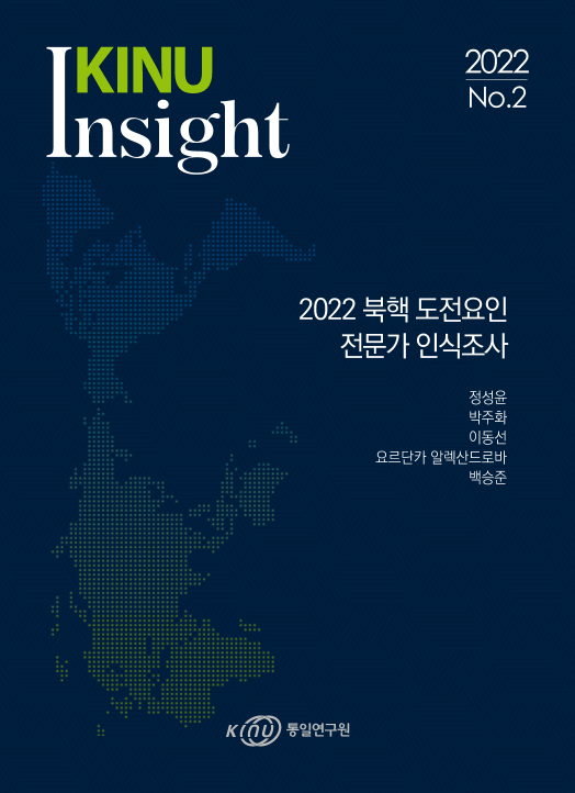 2022 북핵 도전요인 전문가 인식조사 표지
