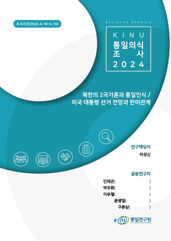 KINU 통일의식조사 2024: 요약보고서 표지